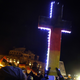 cross at rally